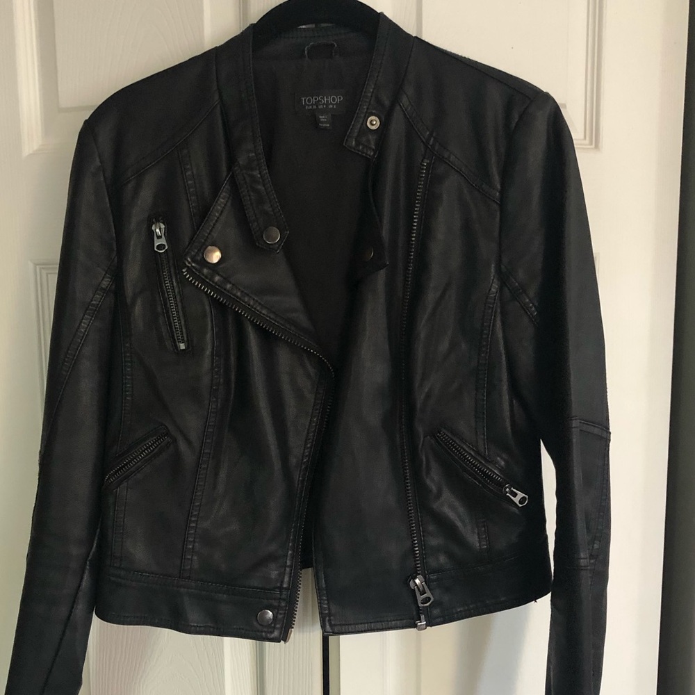 Topshop Leather Jacket